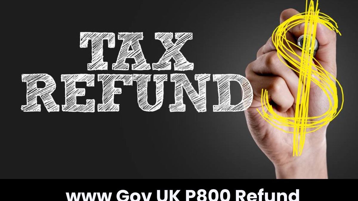 Www Gov UK P800 Refund HMRC Tax Refund GOV UK